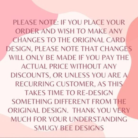 PINK THANK YOU CARDS / Shipping Supplies - Picture 9 of 9